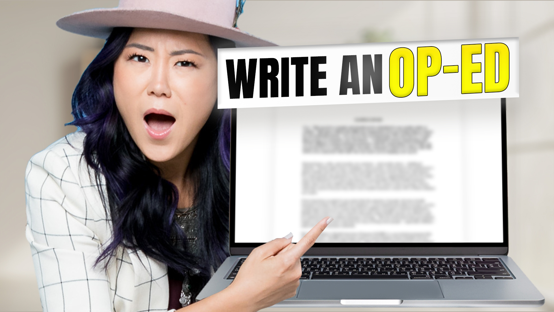 How to write an op ed and contribute to a top tier publication with entrepreneur Kristy Carruthers